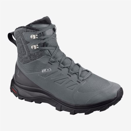 Salomon OUTblast TS CSWP W Wanderstiefel Damen DunkelGrau [7ZFJ-Q]